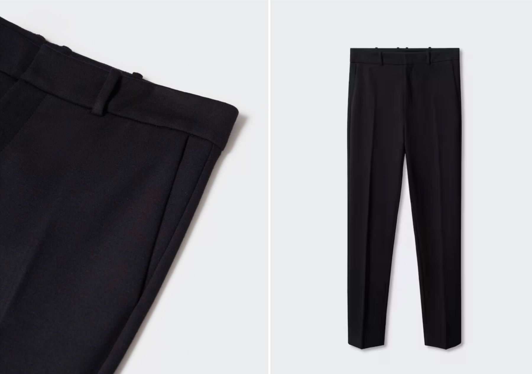 Mango Pantaloni: Mango Black Trousers - Women's Size 42 – Usato da Epalinges venduto da Lily2006 4