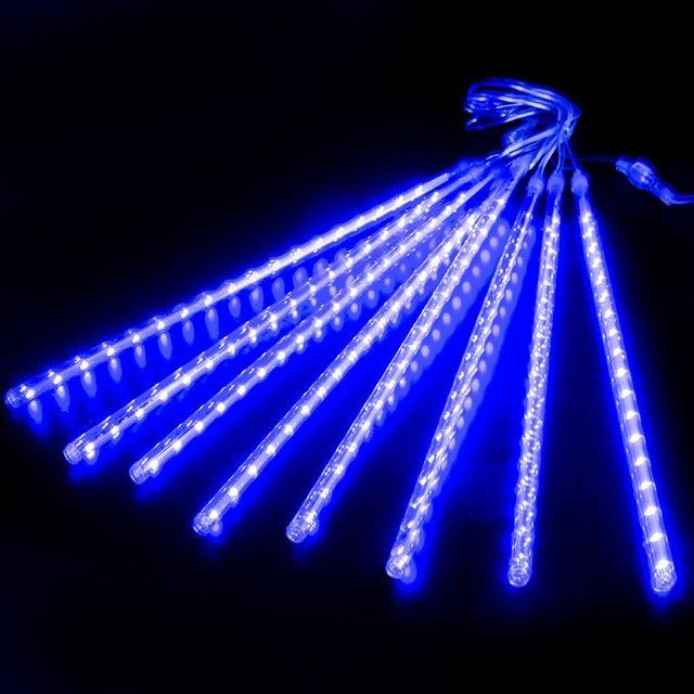 Ghirlande e barre luminose: LED Lichterketten Schneefall efekt 8 x 30cm – Nuovo e nell'imballaggio originale da Uerkheim venduto da Justi.y 1