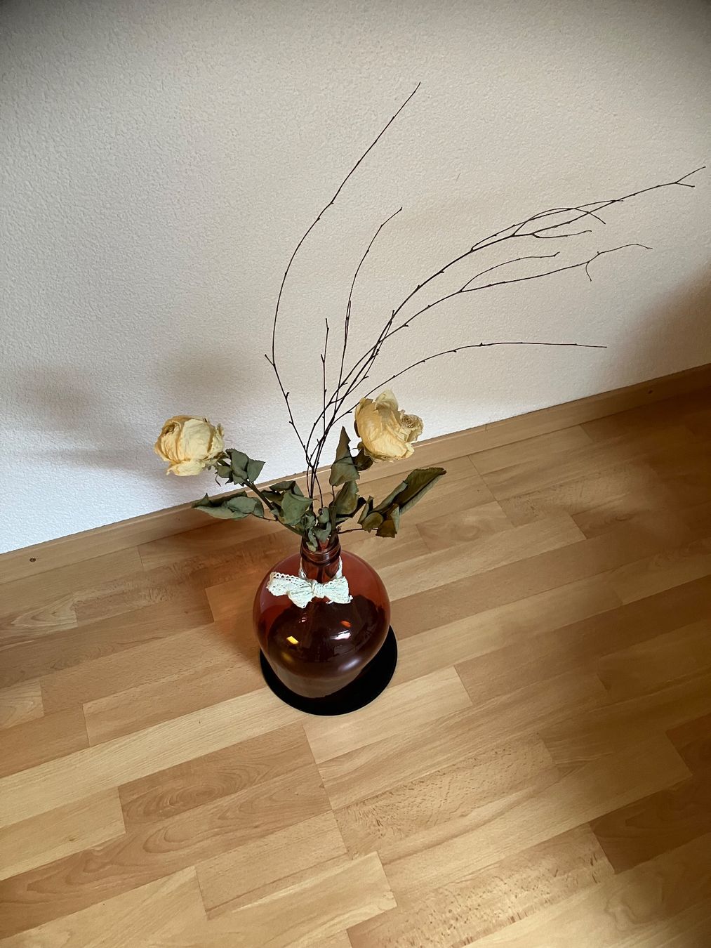 Bicchieri: Glas vase rot – Usato da Bettwiesen venduto da Zustand57