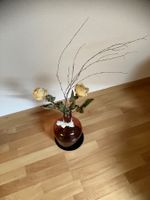 Glas vase rot