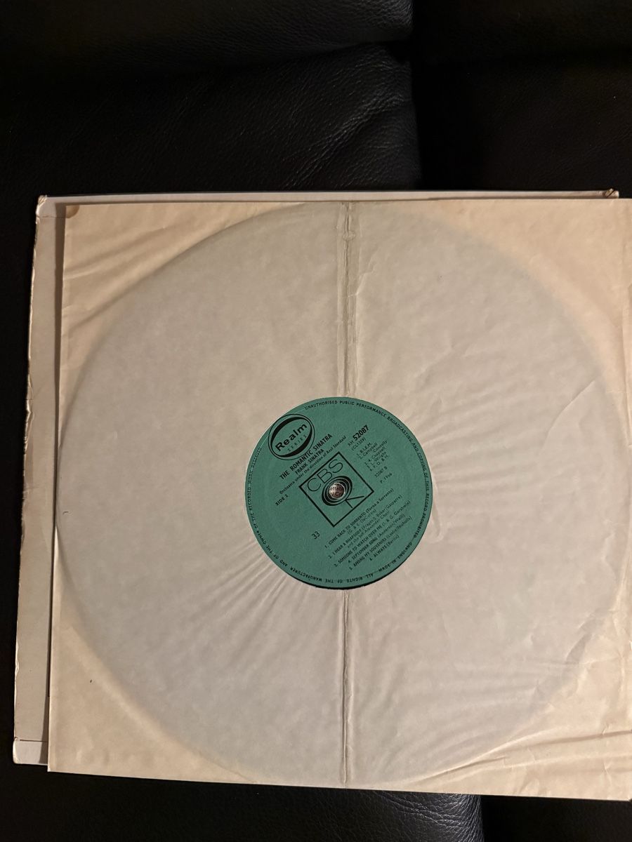 Dischi in vinile: Frank Sinatra - The Romantic Sinatra - Schallplatte – Usato da Goldach venduto da Messerguru 4