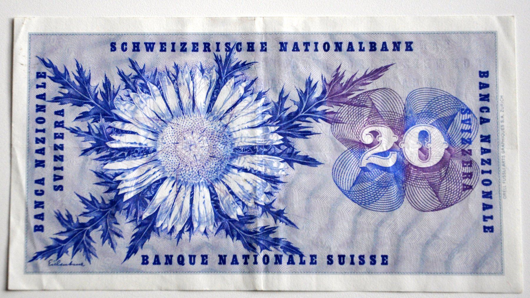 Banconote: 20 Franken Note – Usato da Andwil TG venduto da Wanton25 1