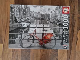 Puzzle 1000 Teile Amsterdam Fahrrad