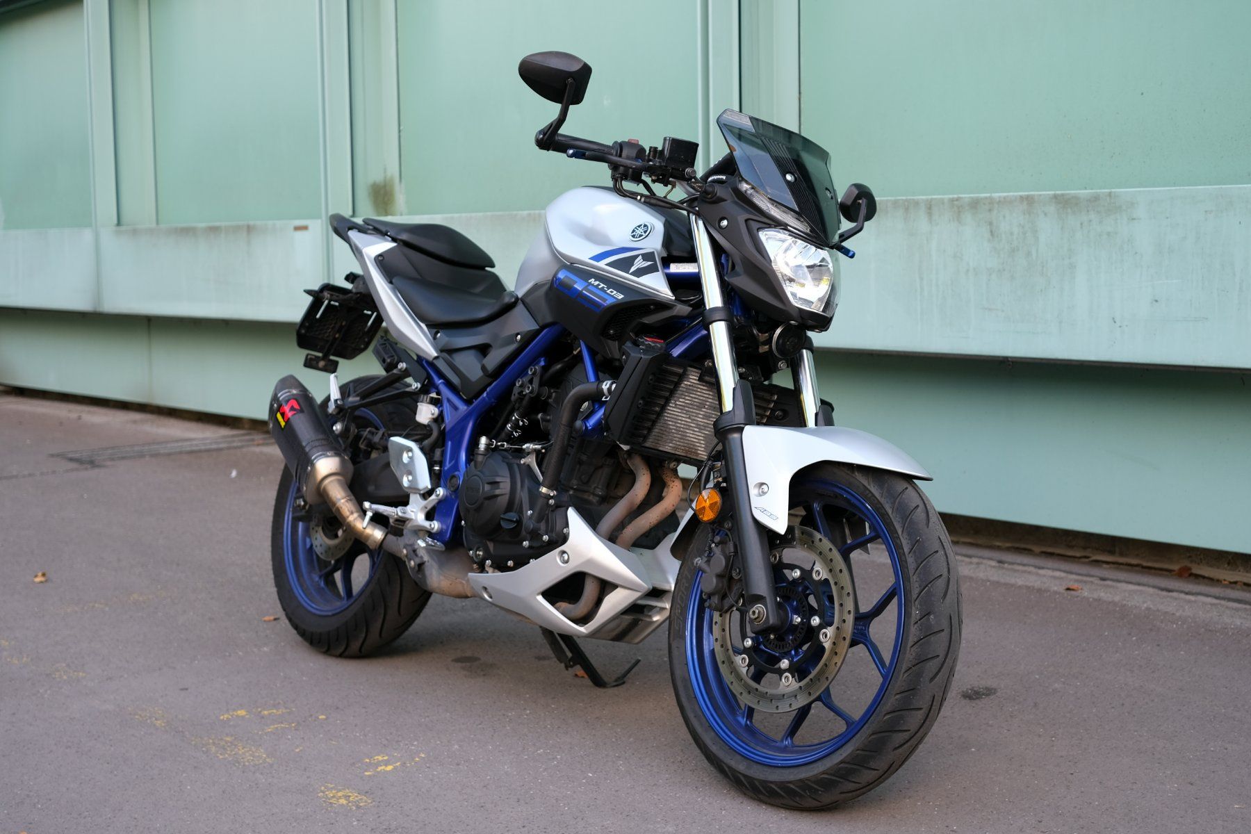 Yamaha Strada: FRISCH AB MFK: Yamaha MT-03 ABS mit Akrapovic – Usato da Bern venduto da a.n.tysn 1