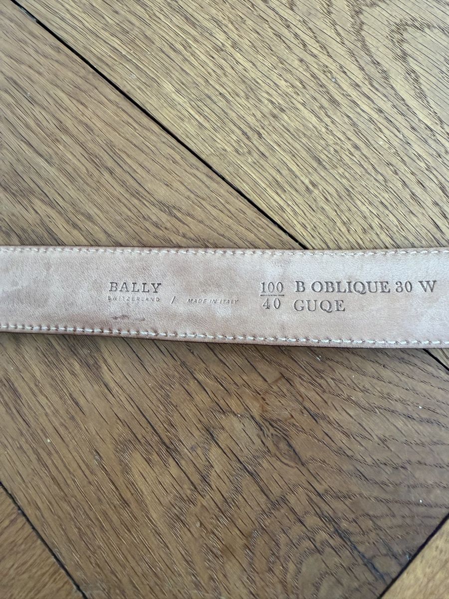 Bally Cinture: Bally Gurt 100/40 Damen rosa/beige – Usato da Zürich venduto da chi_9dfb 2