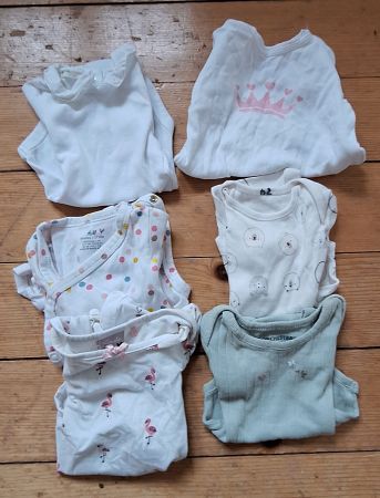 9 teiliges Frühchen Body Set Gr. 44