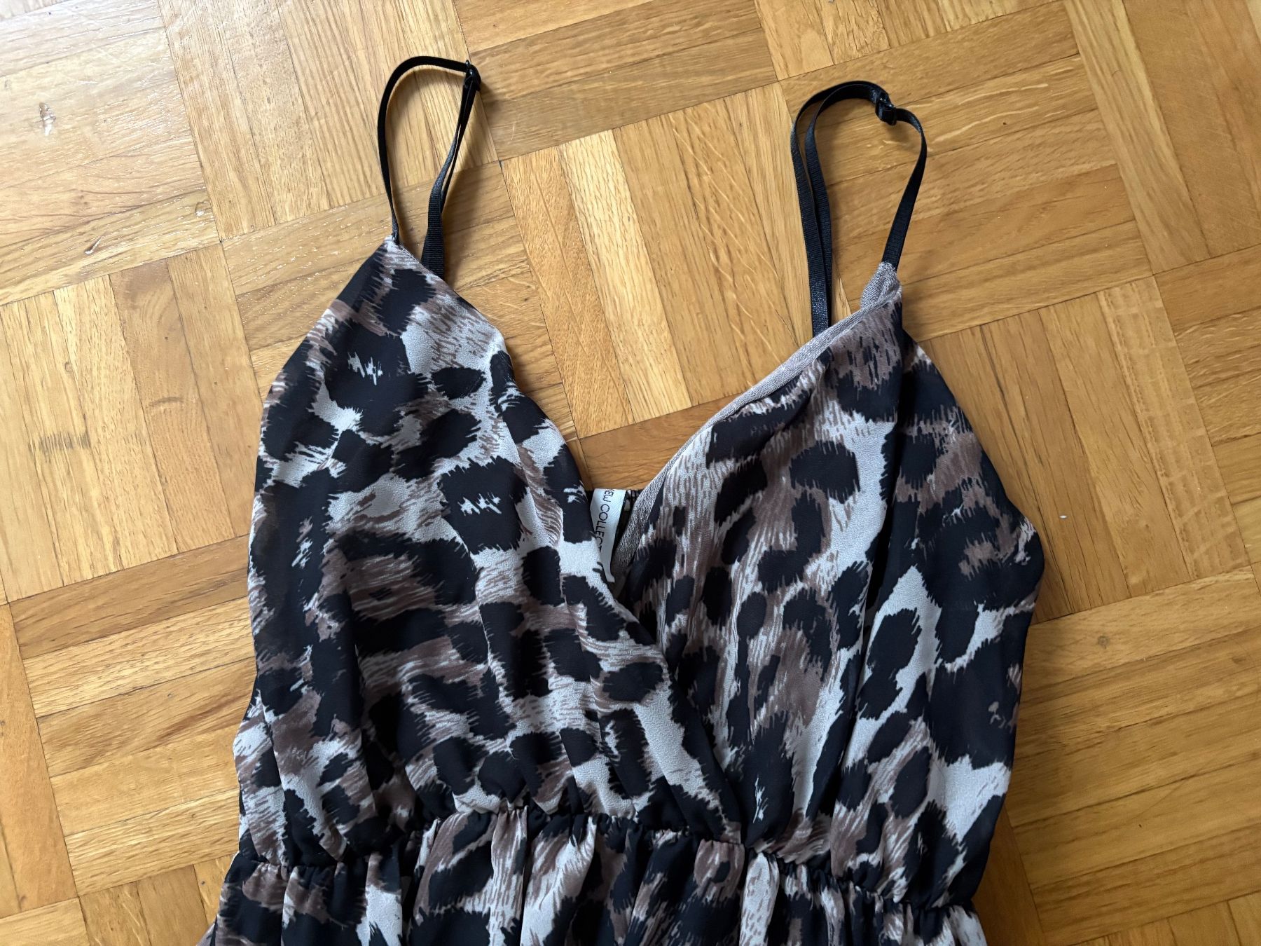Vestiti: New Collection Leopard Kleid robe Gr. S – Nuovo (secondo la descrizione) da Genève venduto da sunandwind 1