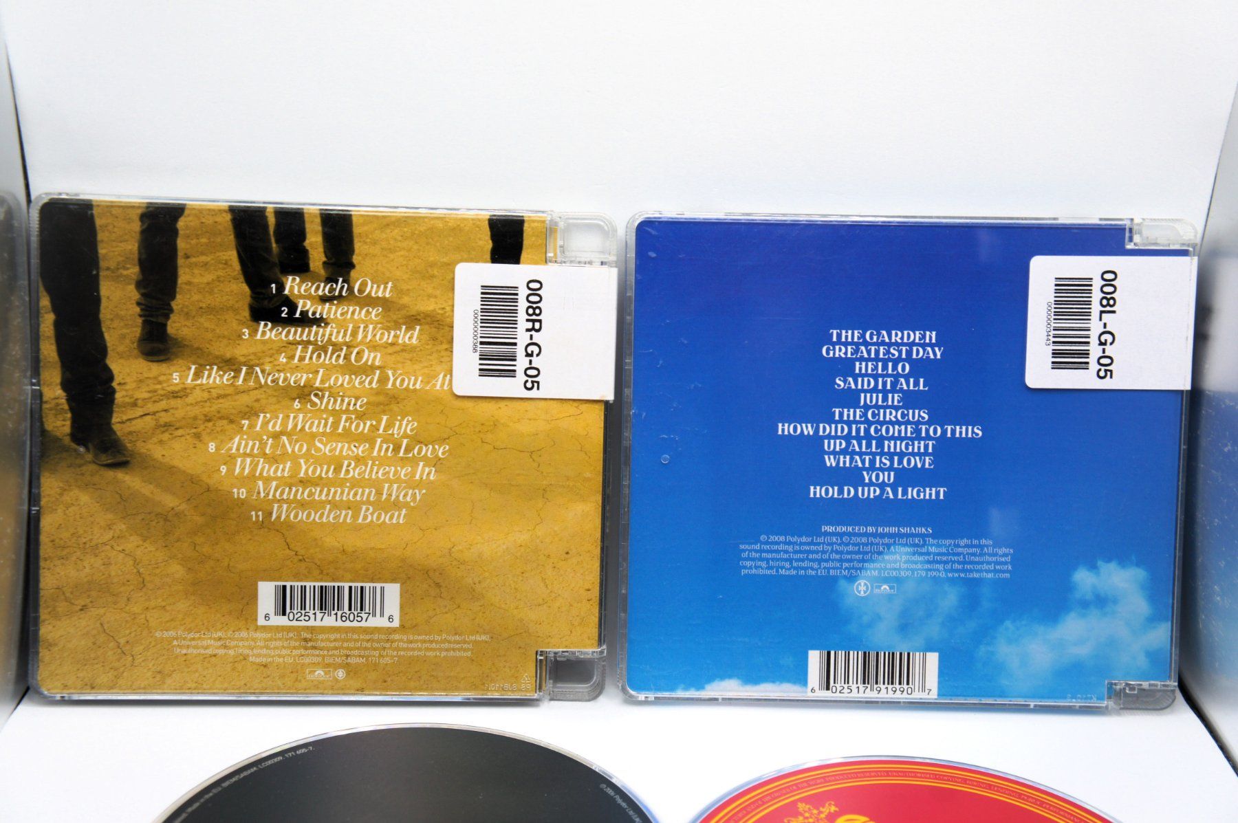 CDs: 2 CDs Take That : Beautiful World + The Circus – Gebraucht aus Ernetschwil von luisvonerni 1