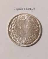 5 Franken 1855 (Reproduktion)