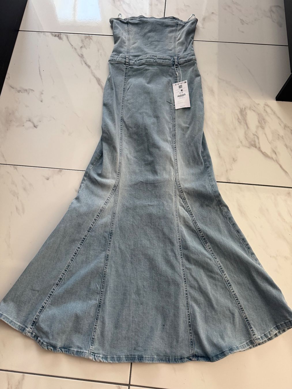 Bershka Vestiti: BERSHKA DENIM MAXIKLEID GR M NEU – Nuovo (secondo la descrizione) da Arch venduto da ellaisa84 1