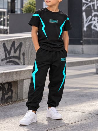 ENSEMBLE JOGGING ENFANT NOIR