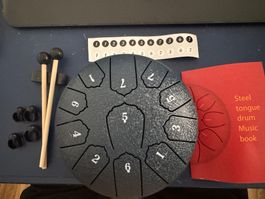Steel Tongue Drum 11 Tones neu
