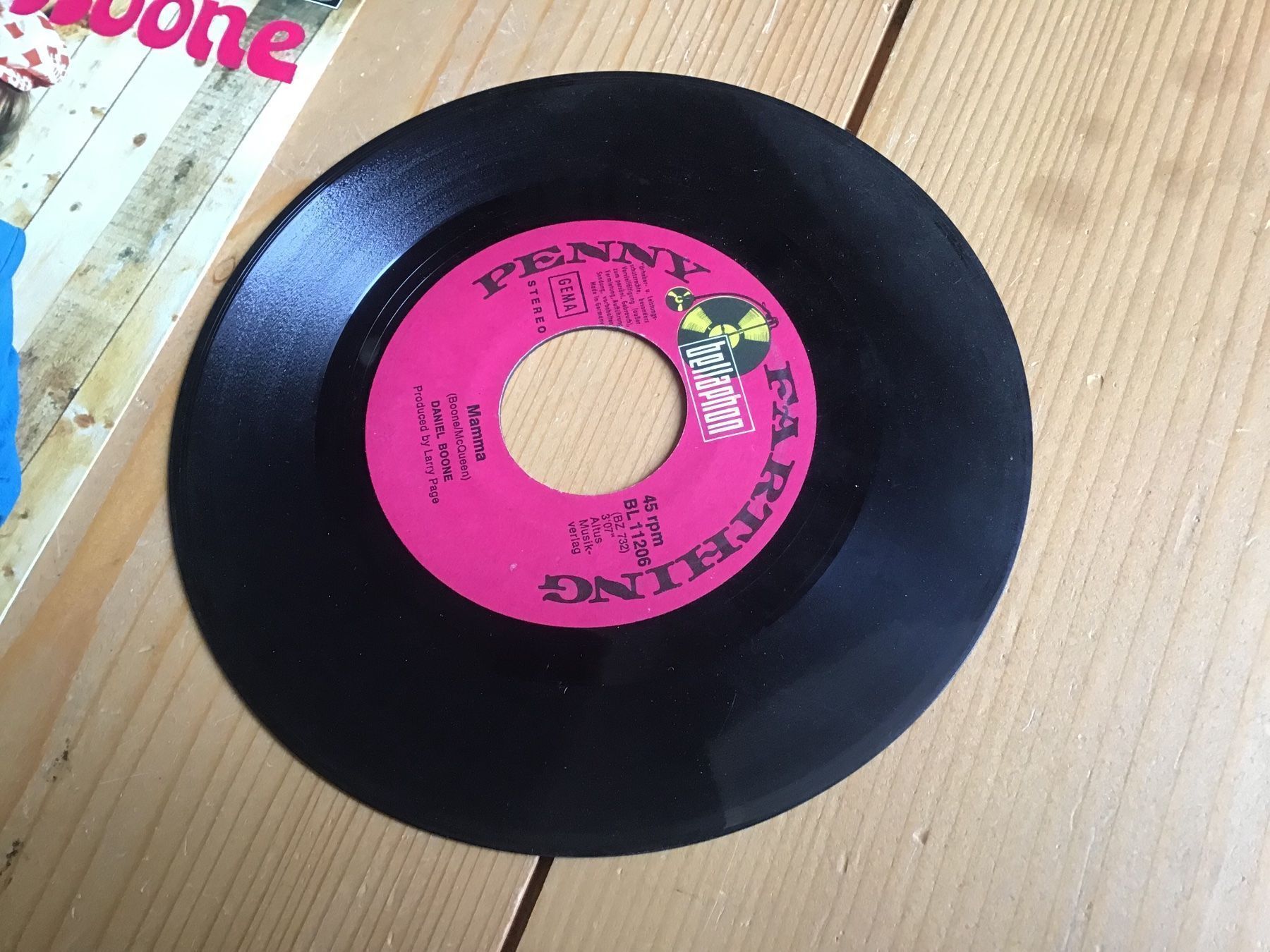 Schallplatten: single, Daniel Boone, skydiver – Gebraucht aus liestal von makai05 1