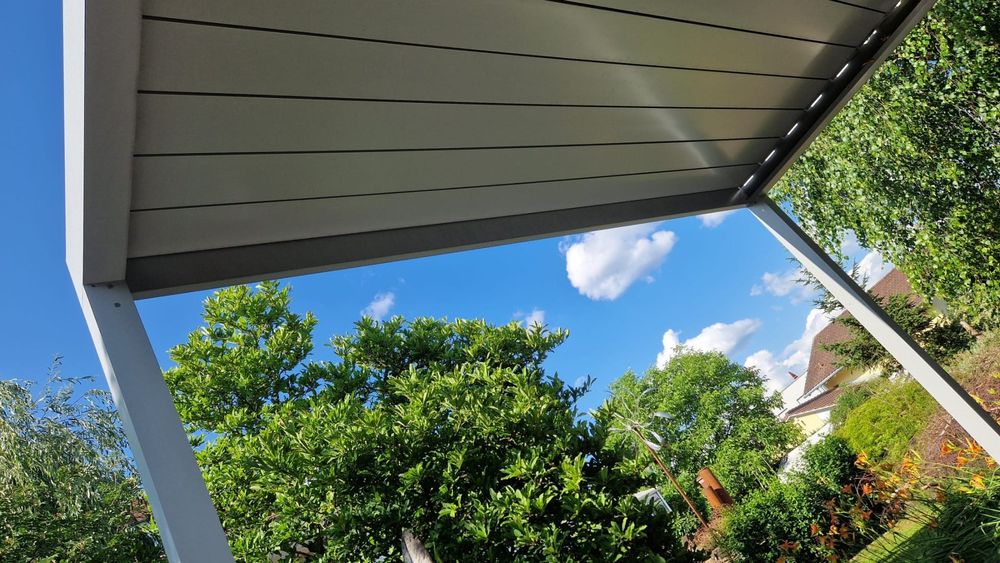 Pergola 4x5m mit Lamellendach, Renson Algarve Kaufen auf Ricardo