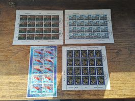 Sammlung Briefmarken Bögen gestempelt Ausgabe Tag 