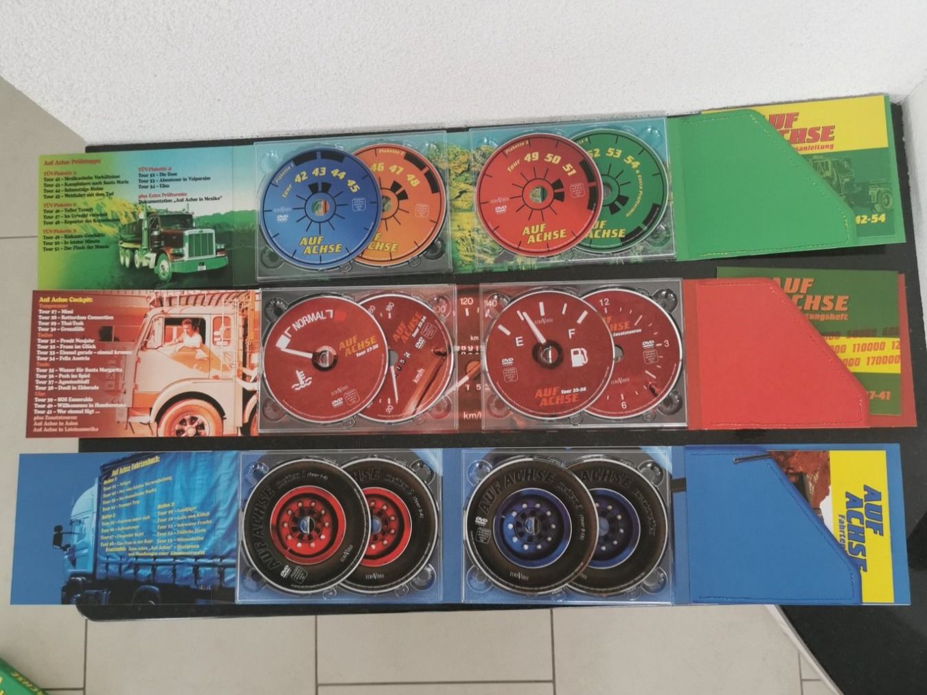 Tutti i DVDs: Auf Achse Truckerbox Limited Edition DVD – Usato da St.Gallen venduto da Tamal0204 2