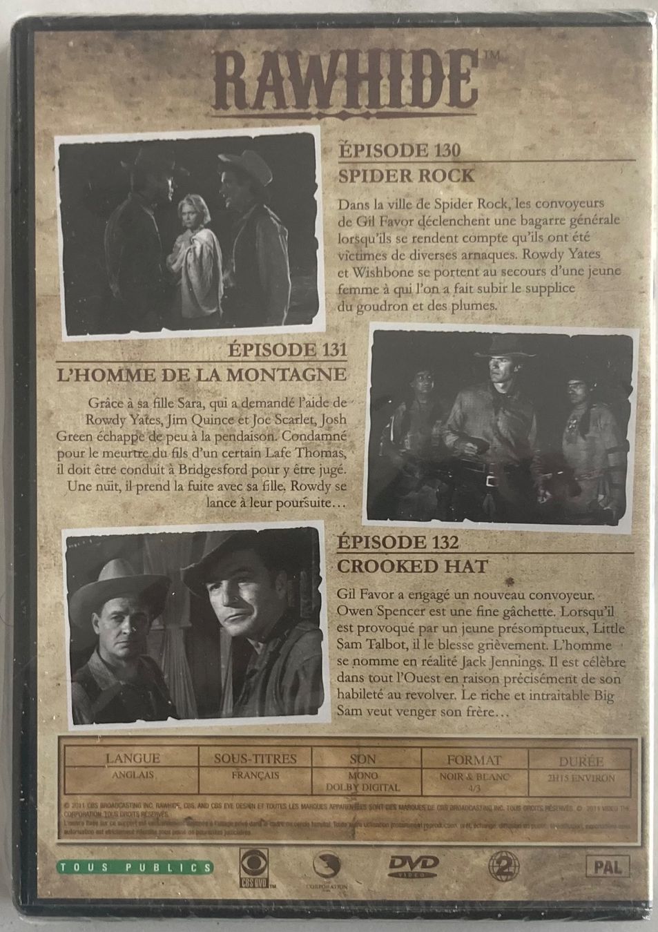 Alle DVDs: CLINT EASTWOOD - RAWHIDE N°44 – Gebraucht aus Poliez-Pittet von Newtown-Records 4