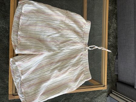 Short Les Petits Hauts taille 3 rayé multicolore été!