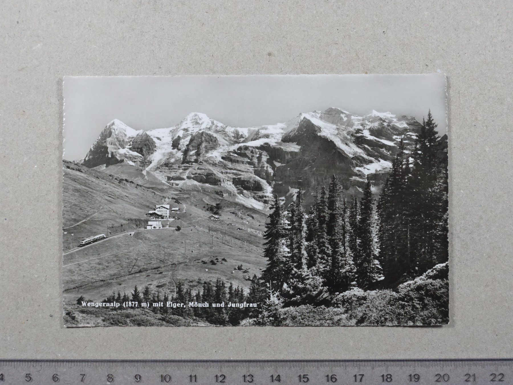 Cartes postales: Wengernalp, Wengen, Eiger, Mönch, Jungfrau – D'occasion à Lenzburg par fh1