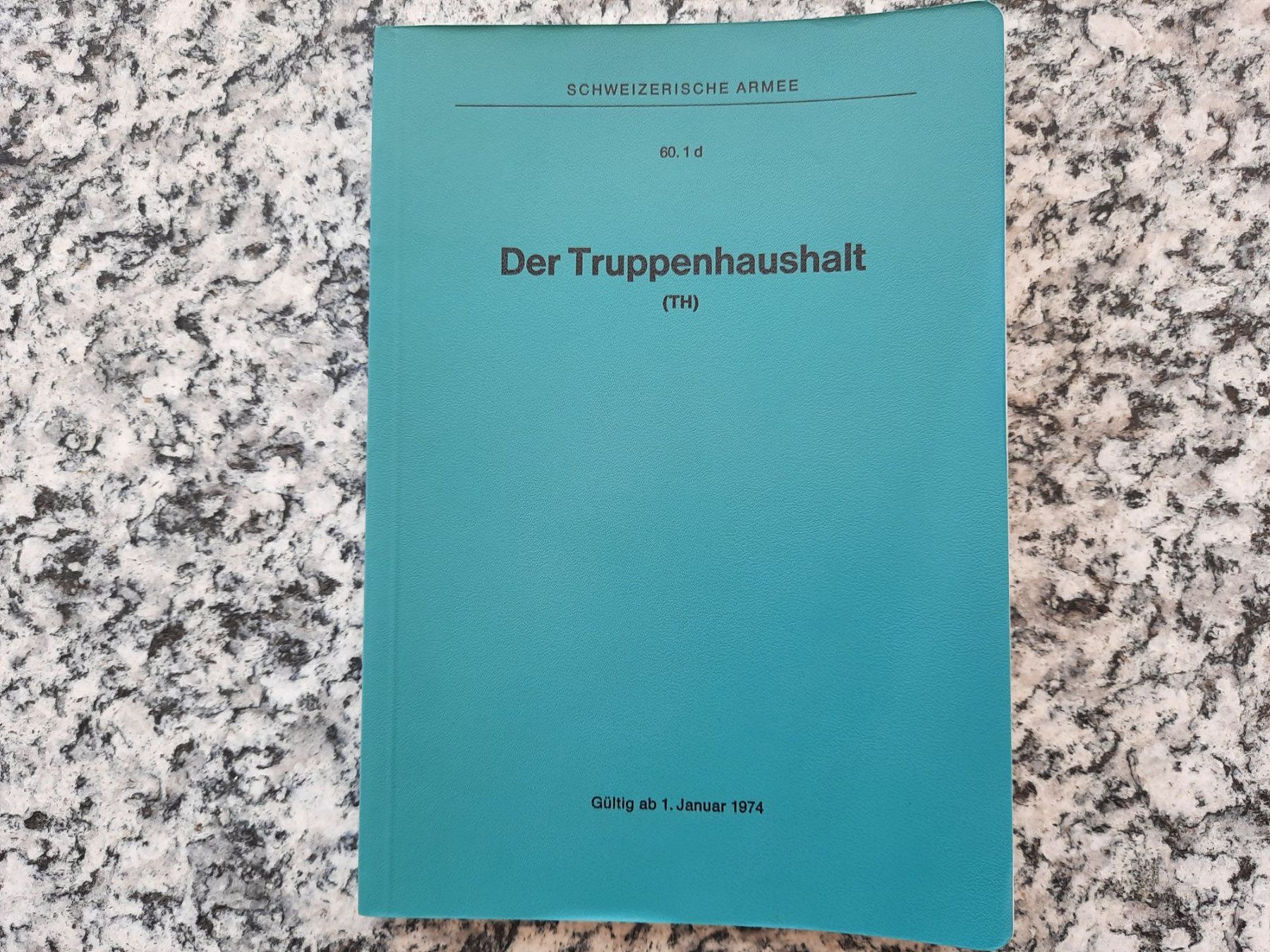 Libri: Der Truppenhaushalt – Usato da Ruswil venduto da Sammlergeist