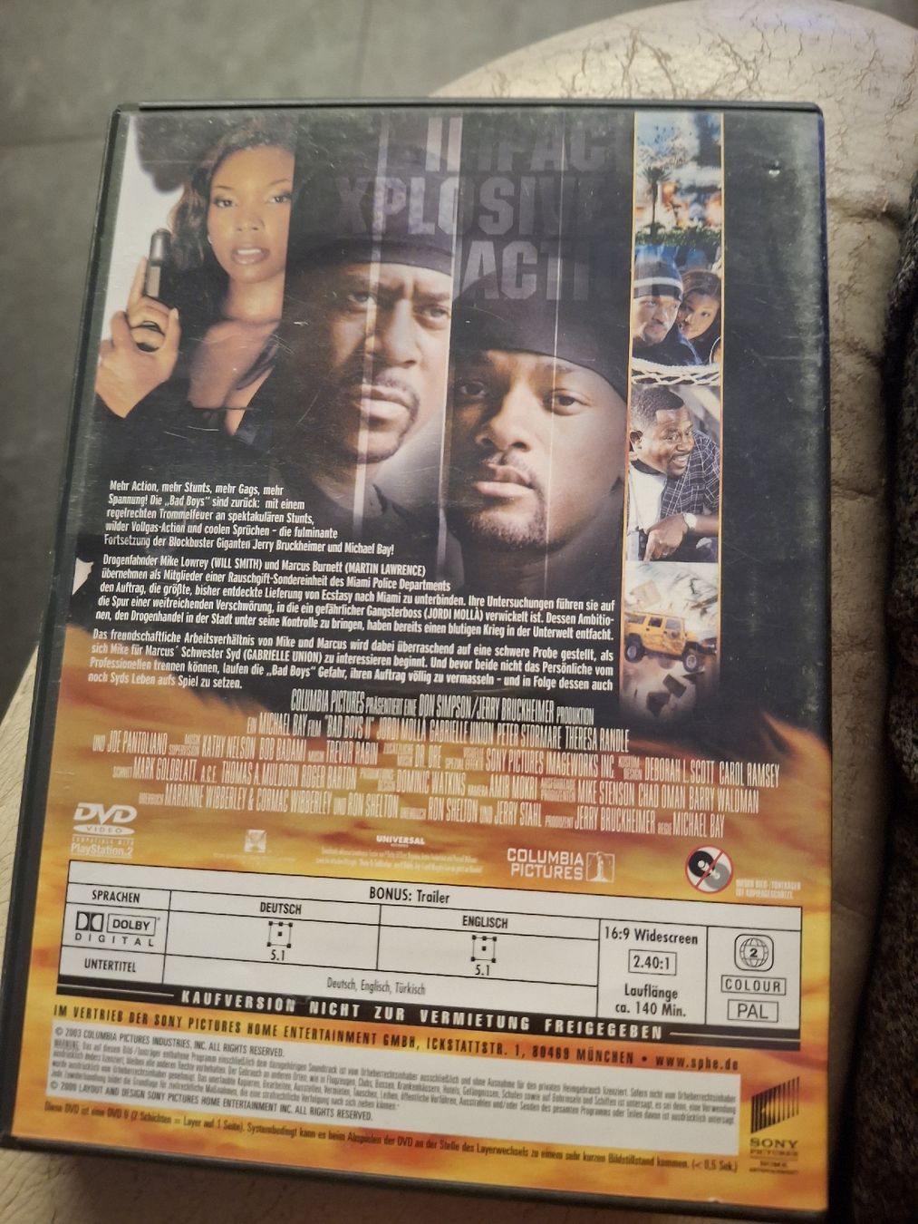 Tutti i DVDs: Bad Boys II DVD – Usato da Dinhard venduto da lor_p8fn 1