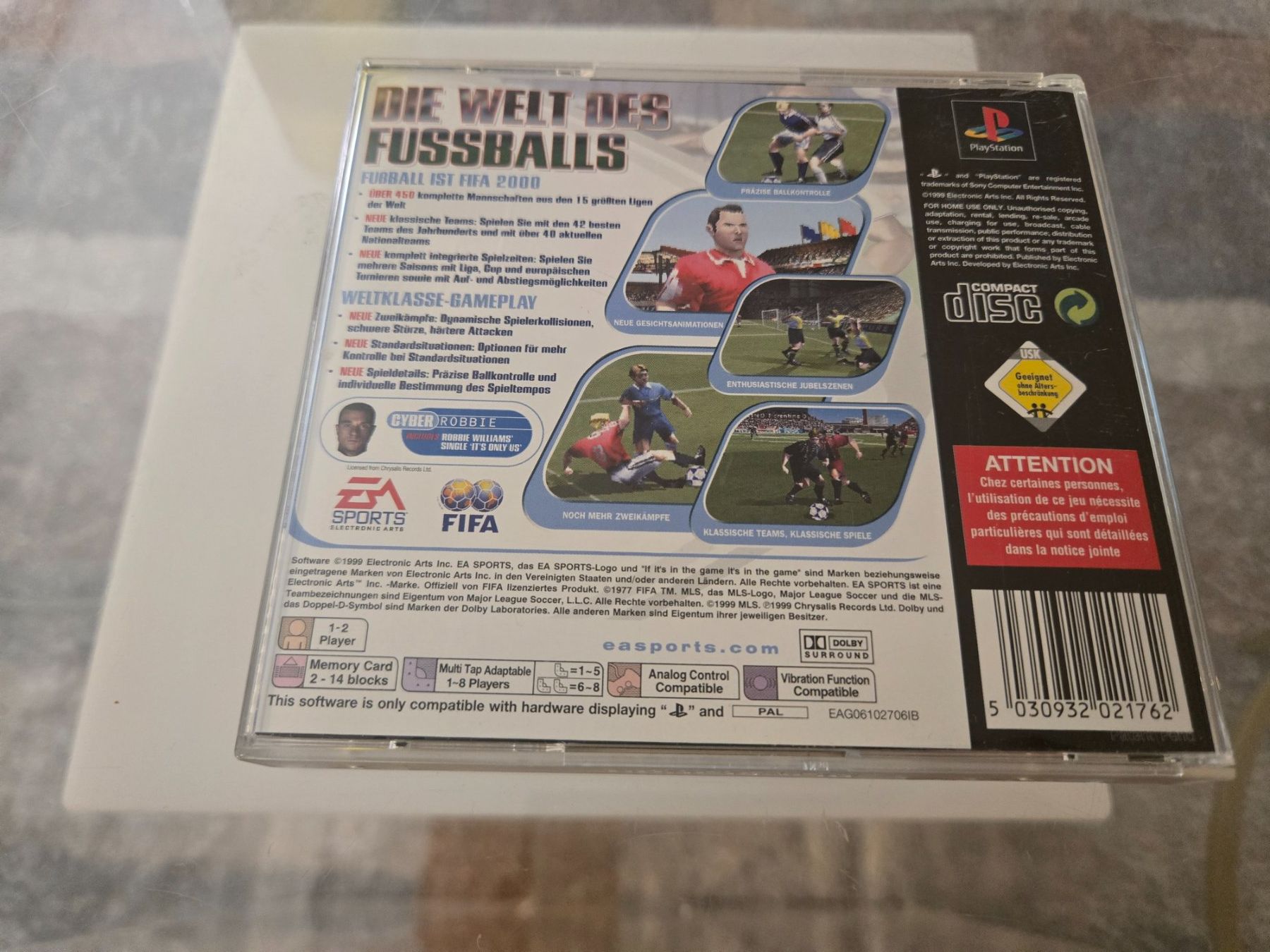 Spiele: FIFA 2000 PS1 – Gebraucht aus Bussigny von Kfdlt 1