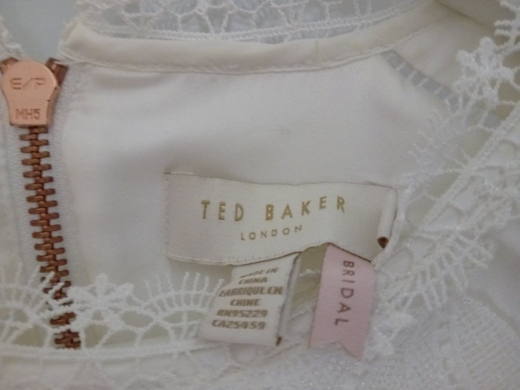 Ted Baker Vestiti: Boho, kurzes Brautkleid Gr. 38, knielang – Usato da Berikon venduto da Marilyn 5