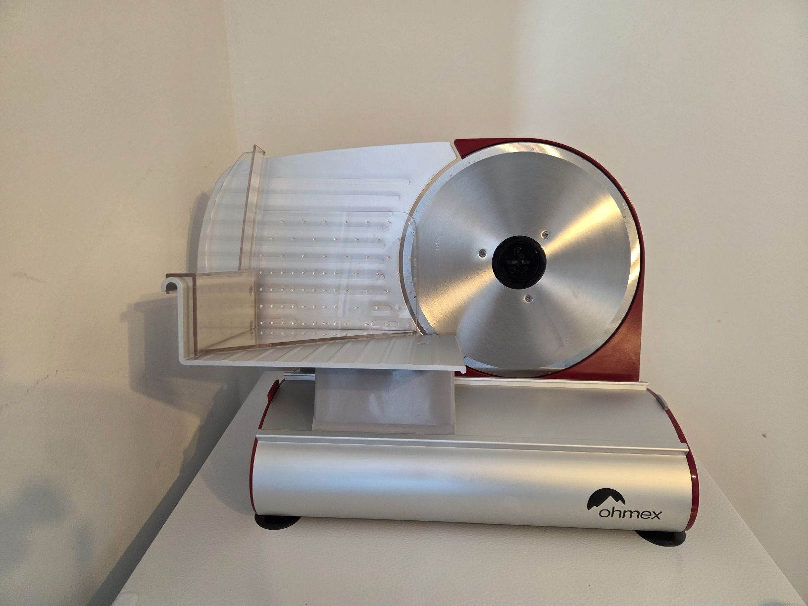 Ohmex Küchengeräte: Ohmex Slicer MARY Blade 22cm Used – Neu (gemäss Beschreibung) aus Lausanne von Arag0n