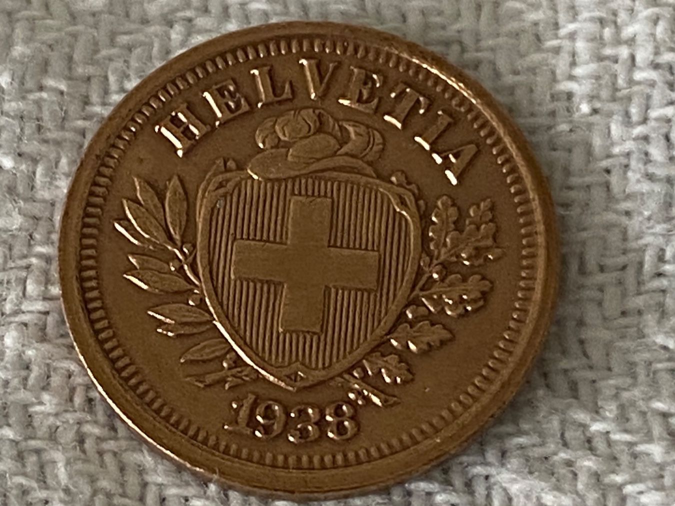 Tutti le monete: 1 centime/rappen 1938 – Usato da Nyon venduto da Ilmi09