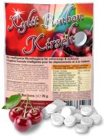 5 x Birkenzucker Bonbons mit Xylit - KIRSCHE, 35 Stk, 70g