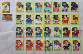Panini FIFA World Cup Sticker Set – 53 Sticker inkl. Glitzer