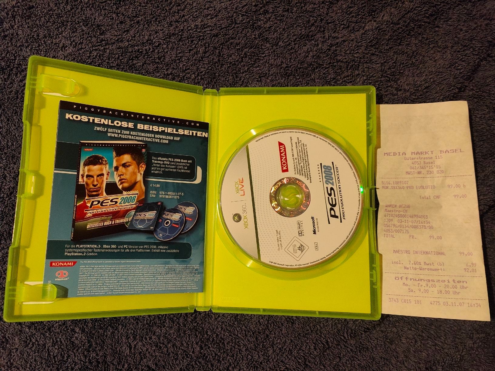 Microsoft Spiele: PES 2008 Pro Evolution Soccer Xbox 360 – Gebraucht aus Rothrist von SiddharthaMoon 2
