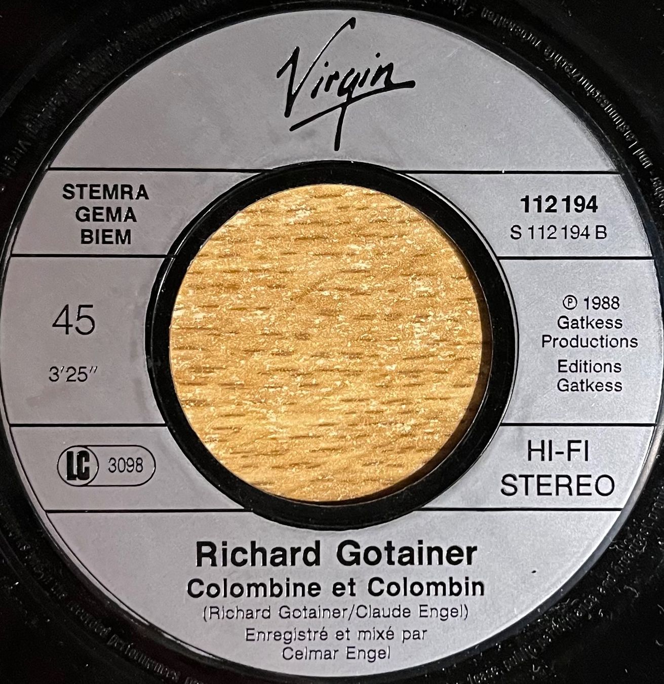 Dischi in vinile: RICHARD GOTAINER - FEMMES A LUNETTES – Usato da Bussigny venduto da vinyl-pas-cher 3