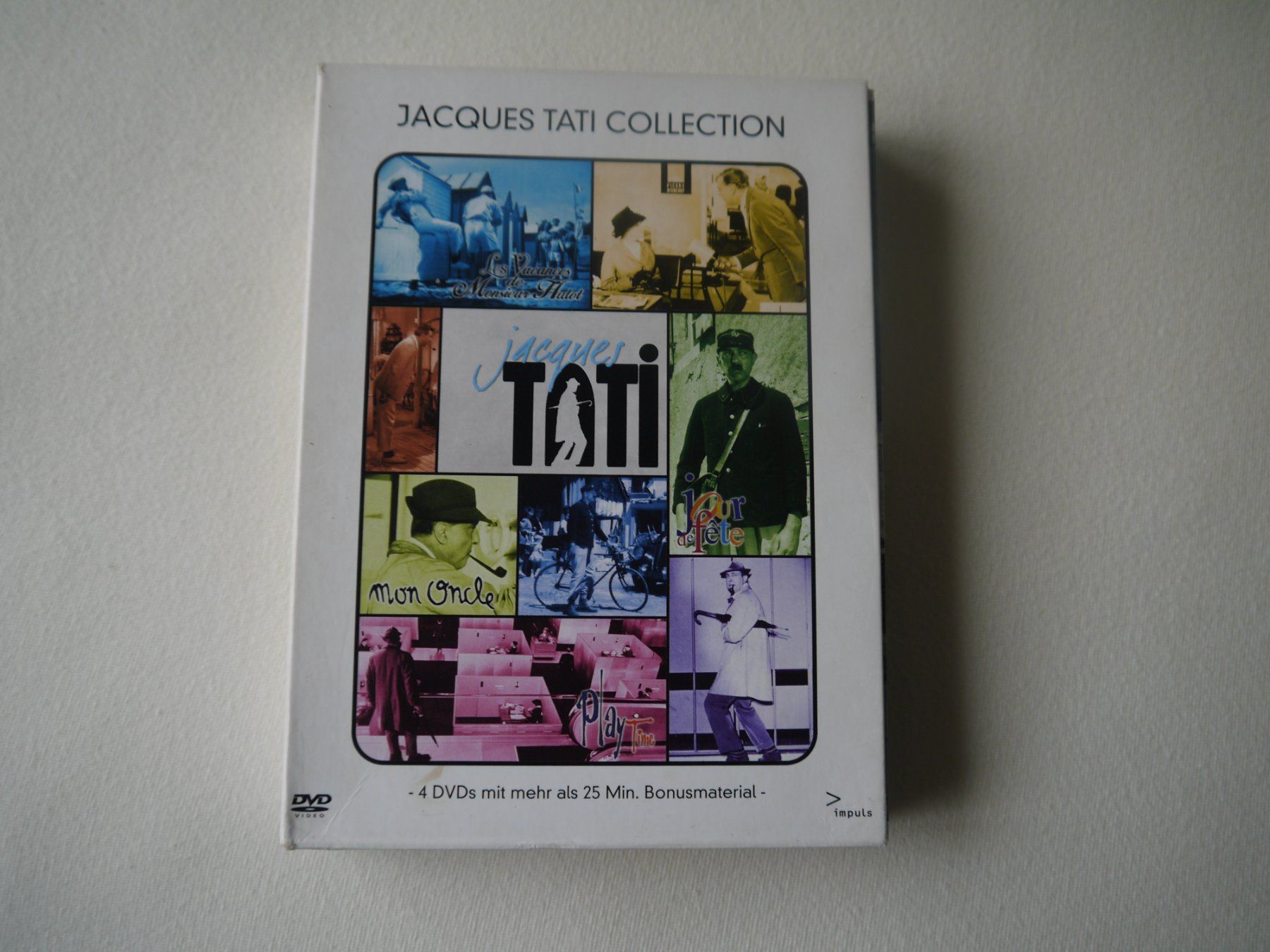 Alle DVDs: JACQUES TATI- COLLECTION-4 DVD – Gebraucht aus Hagendorn von Blaf