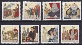 Tristan da Cunha, Mi 1020-1027**, KW € 8.50