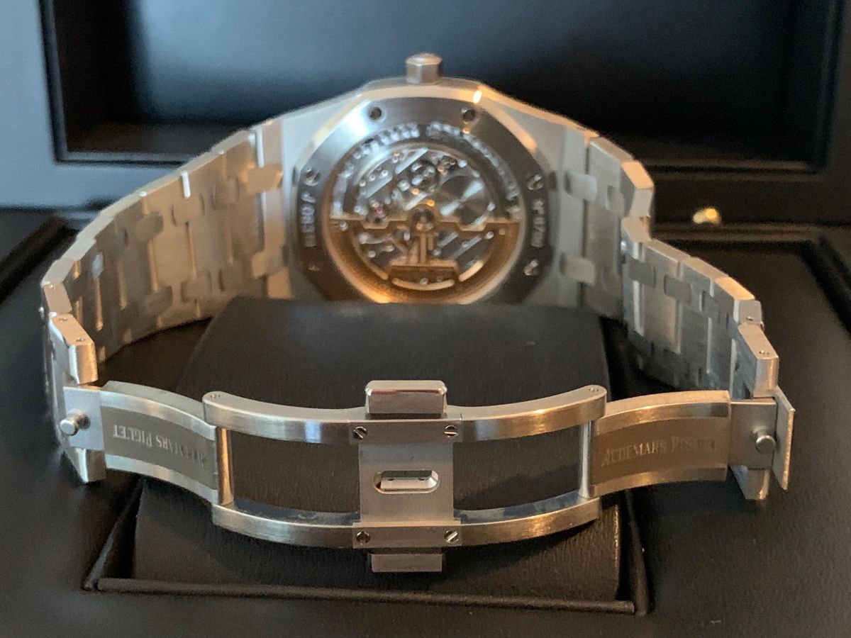Audemars Piguet Uhren: Audemars Piguet Royal Oak Jumbo Extra Thin 15202ST – Neu (gemäss Beschreibung) aus Sierre von Bibz_Wallis 1
