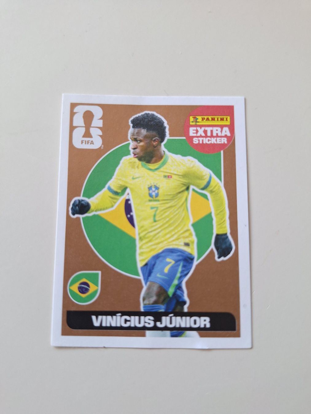 Panini Carte collezionabili: VINICIUS JUNIOR EXTRA STICKER – Nuovo (secondo la descrizione) da Burgdorf venduto da Rezoo