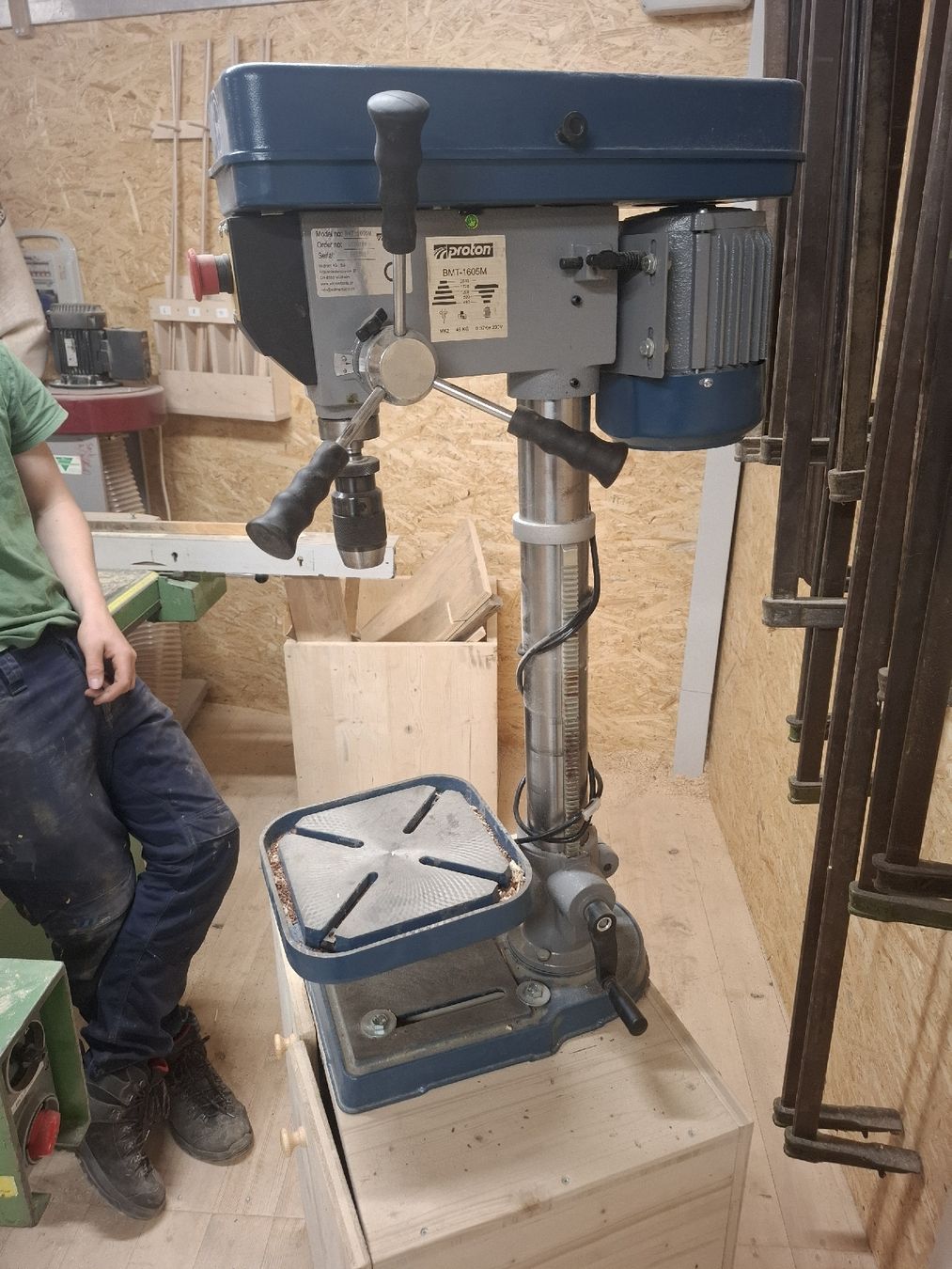 Trapani: Ständerbohrmaschine Proton – Usato da Leimbach AG venduto da mic_l2k7 3