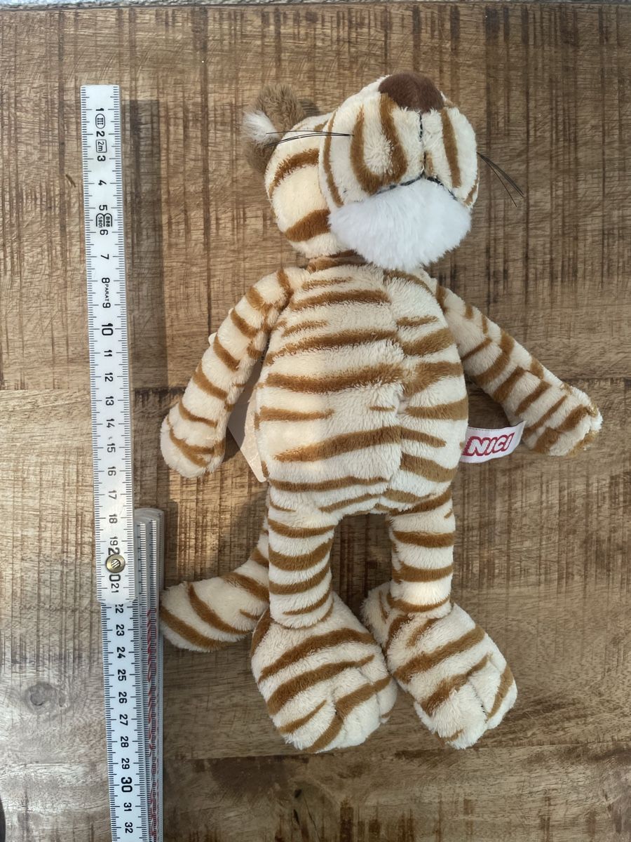 Nici Giocattoli: Nici Plüsch Tiger – Usato da Zug venduto da chr_zmt5 6