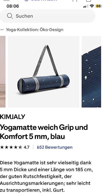 Tappetini fitness: Yoga Matte – Usato da Zürich venduto da Sloba29 1