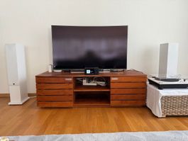Ethnicraft Multimedia TV / Möbel Lowboard