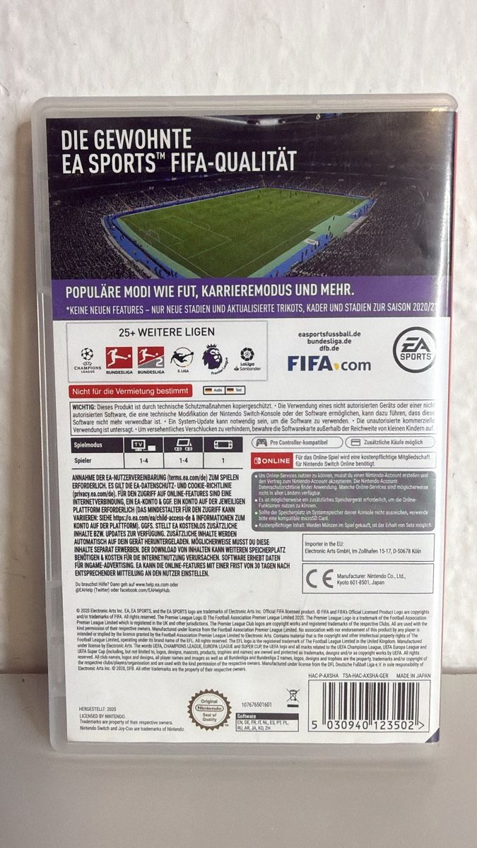 Nintendo Giochi: Nintendo Switch - FIFA 21 Legacy Edition - good condition – Usato da Ehrendingen venduto da bubulence 1
