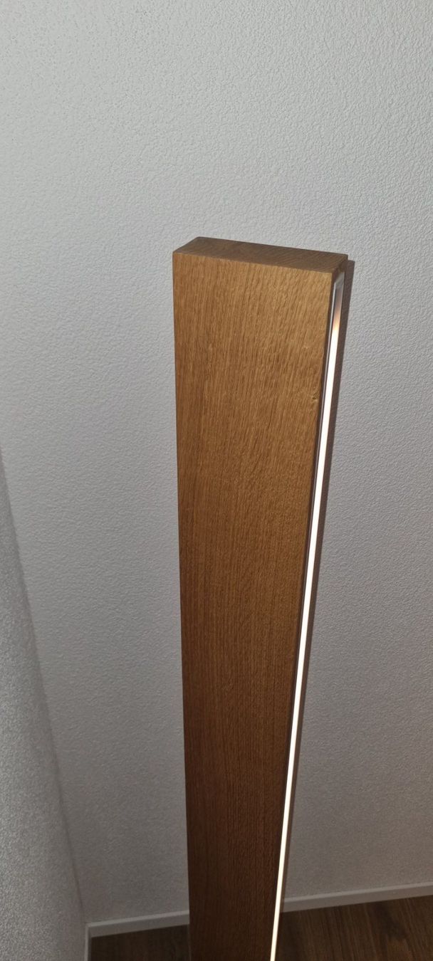 Lampade: Massiv Eichenholz-LED-Stehleuchte 150cm – Nuovo e nell'imballaggio originale da Pfeffikon LU venduto da Andy1969 4