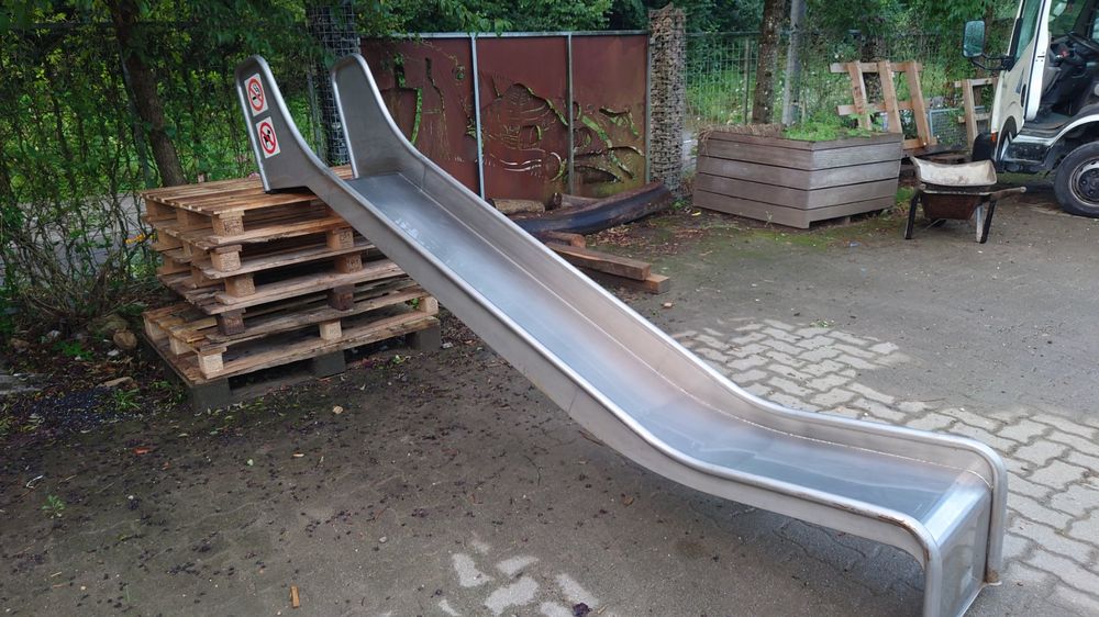 Rutsche Edelstahl Gebraucht