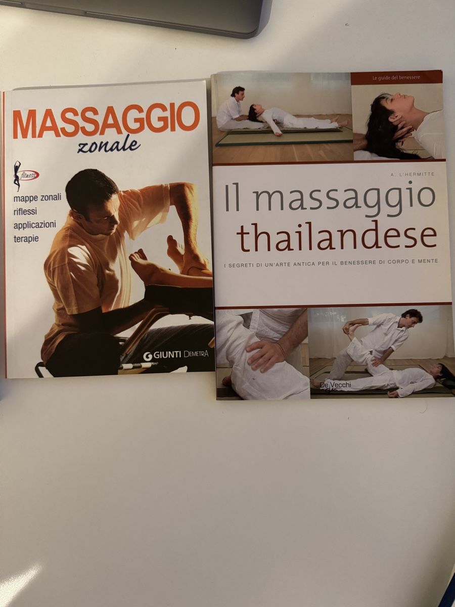 Libri: 6x libri sul massaggio – Usato da Dübendorf venduto da Ilsaporedelviaggio 1