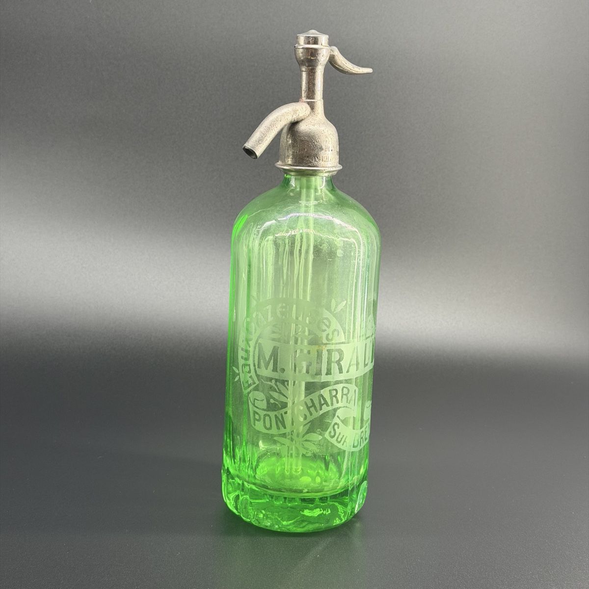 Flaschen: Ancien siphon ouraline fluorescent UV M. Giraud – Gebraucht aus Vessy von _Callidus_ 1