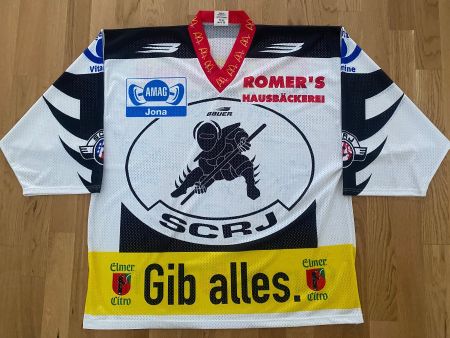 SC RAPPERSWIL JONA TRIKOT 1997/98 SIGNIERT VOM TEAM SCRJ XL