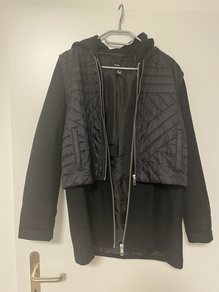 Mango Cappotti: Mantel mit Weste schwarz Mango S neu – Nuovo (secondo la descrizione) da Birrwil venduto da vanyboo