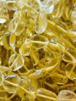 Strang echte lemon jade Nuggets / stone 8-10 mm