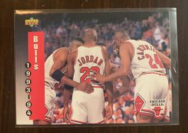 Carte de basket (Check list) Bulls et Jordan Upper deck 1993